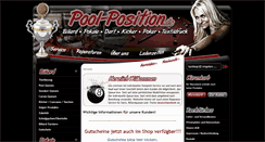 Desktop Screenshot of pool-position.de